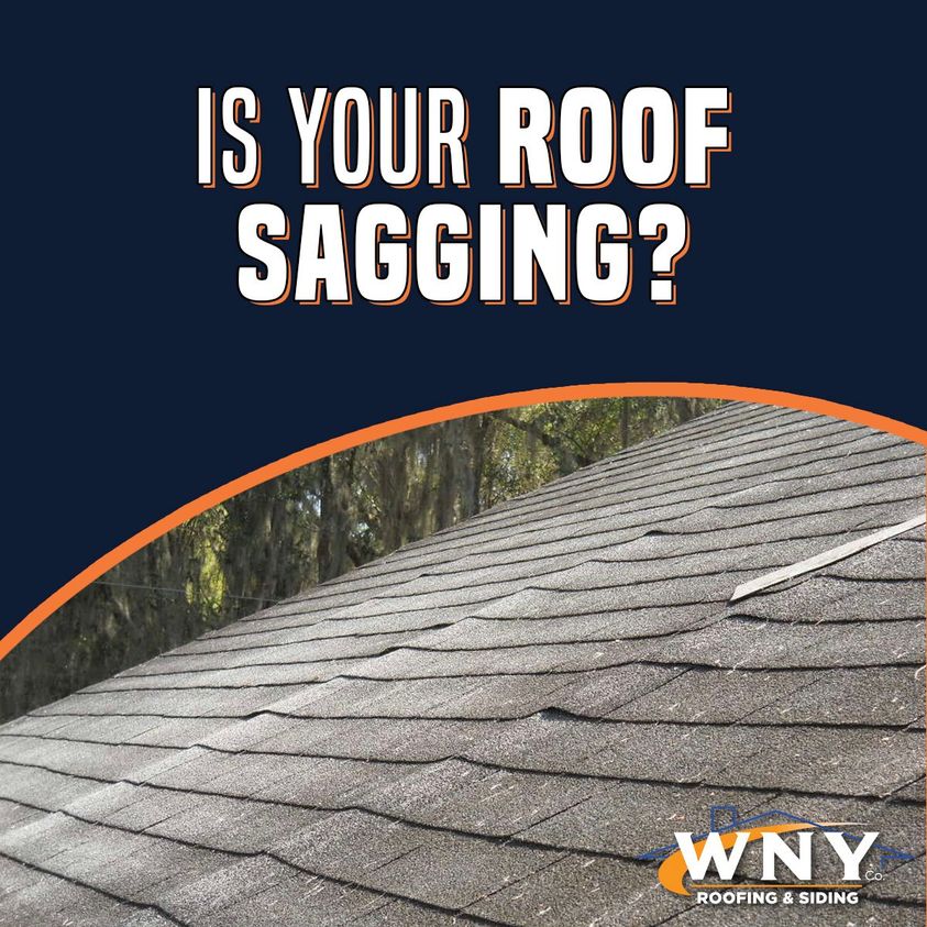 If your roof sagging? - The WNY Company