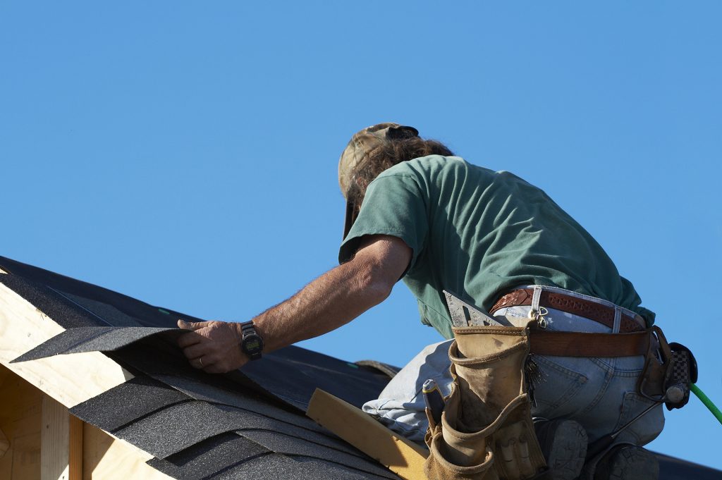 Roofing work by The WNY Company in Buffalo